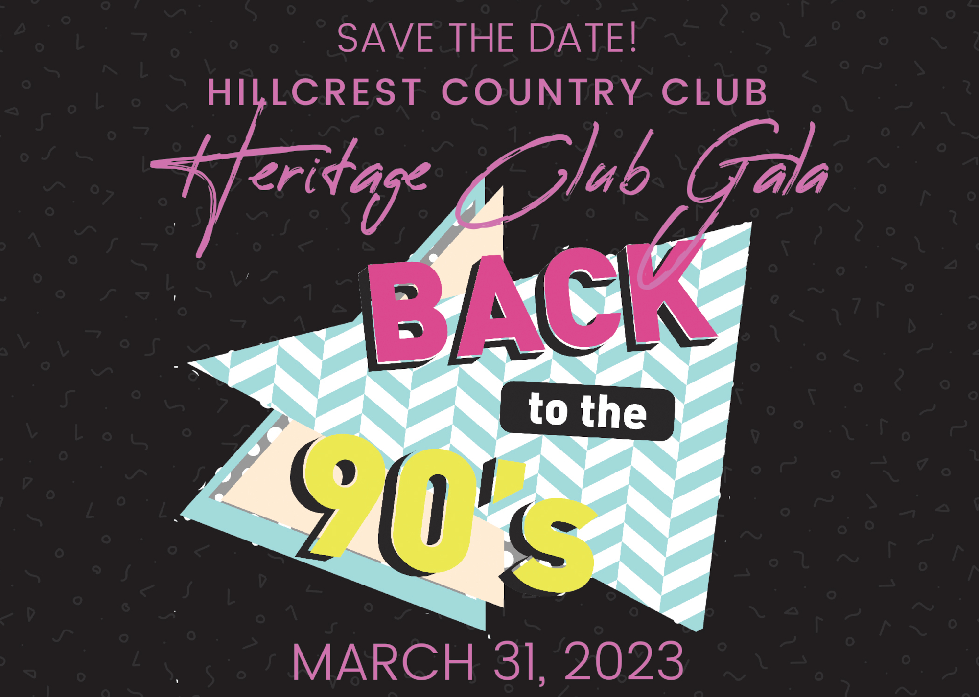 Hillcrest Golf And Country Club Home Engage Box Popup Heritage Event Back To The 90s